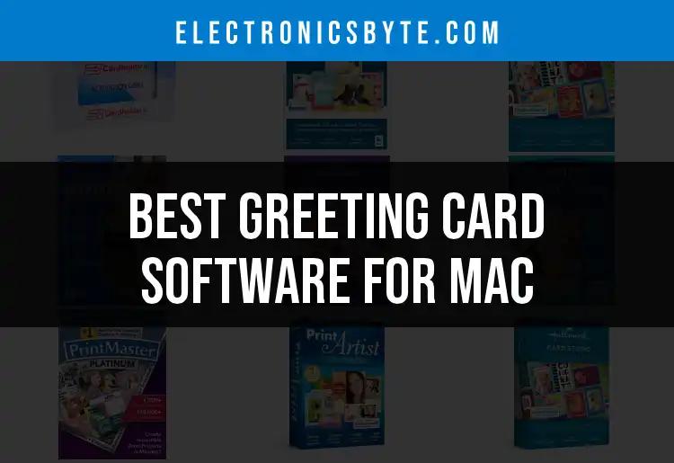 11 Best Greeting Card Software for Mac Users