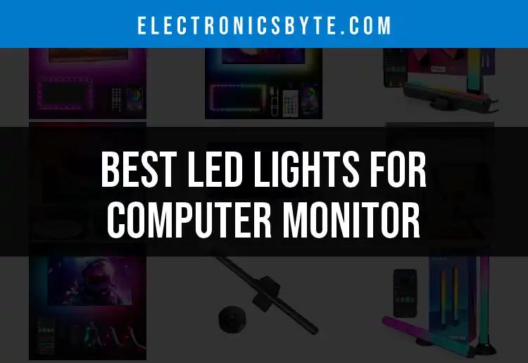 14 Best LED Lights for Computer Monitors to Brighten Your Setup