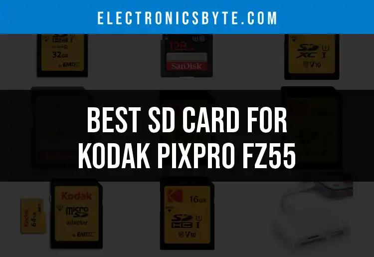14 Top Sd Cards for Kodak Pixpro Fz55: Quick Picks